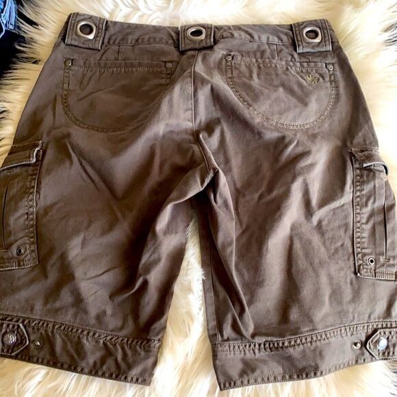 Athleta The Kick It Organic Blend Distressed Shorts Casual Beach Hike - Picture 4 of 15